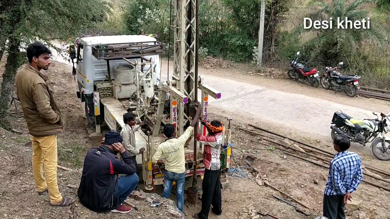 बोरवेल में फसी मोटर को आसानी से निकाल देगी ये जुगाड़ मशीन। Borewell Machine। FarmerJugaad techniqu