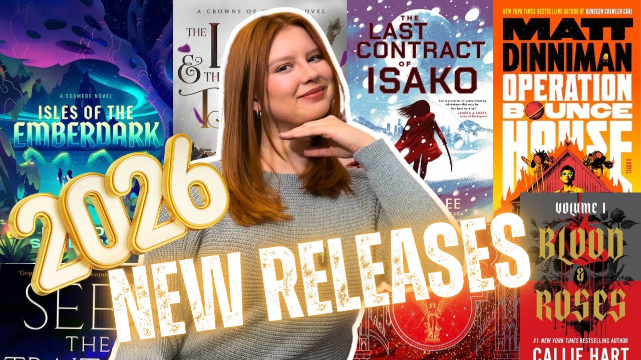 Самые ожидаемые фэнтези, романтические романы и научная фантастика 2026 года 😱