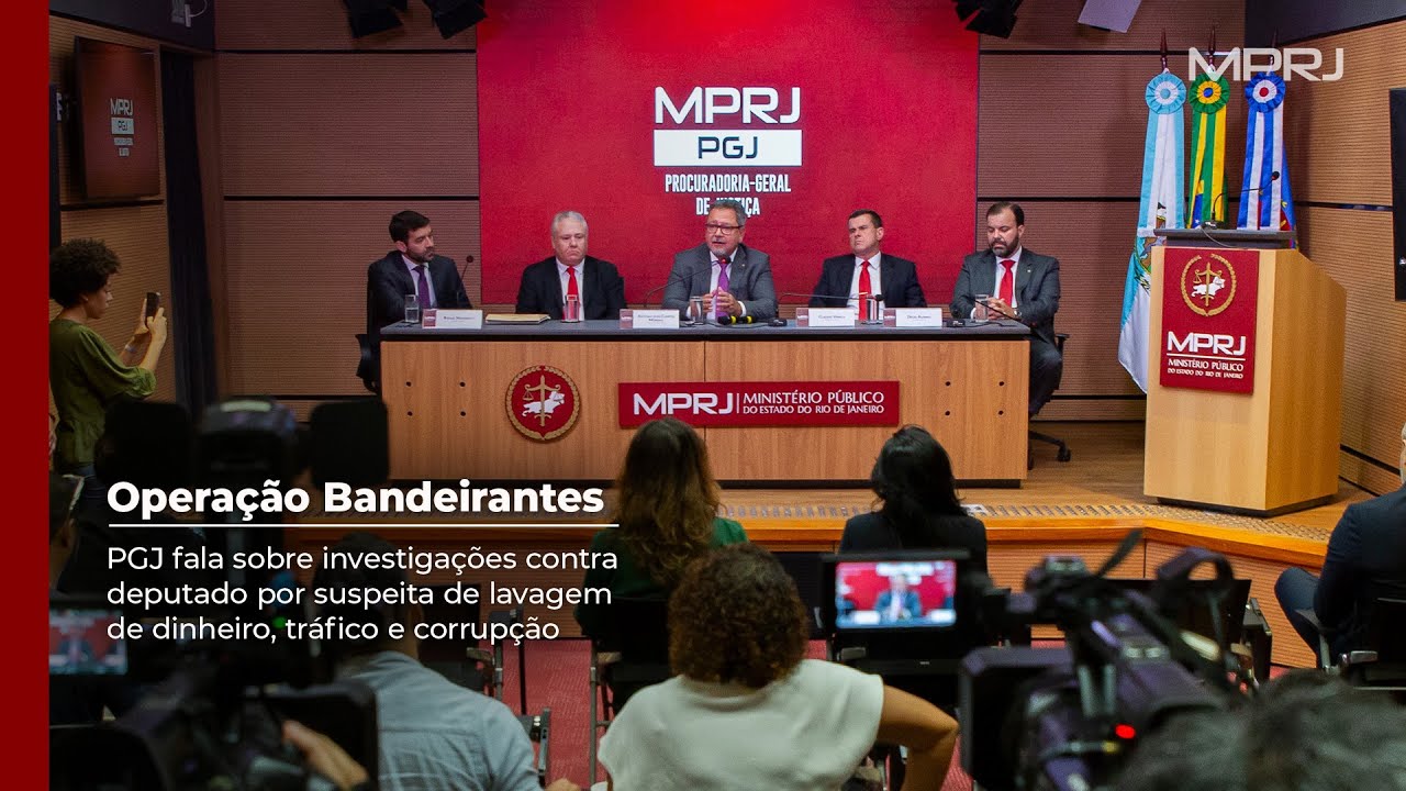 PGJ explica investigações contra deputado por suspeita de lavagem de dinheiro, tráfico e corrupção