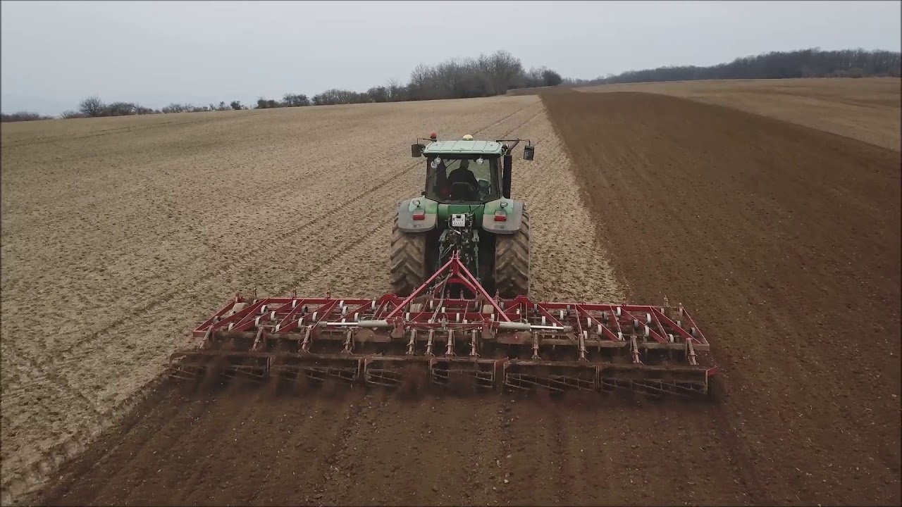 Challenger MT 775E & John deere 7830  Kongsklide vibro master 3000