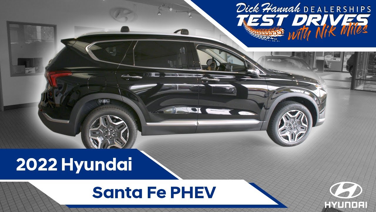 2022 Hyundai Santa Fe PHEV Review & Drive | Dick Hannah Dealerships 4K 🚙 🔋🌲😎