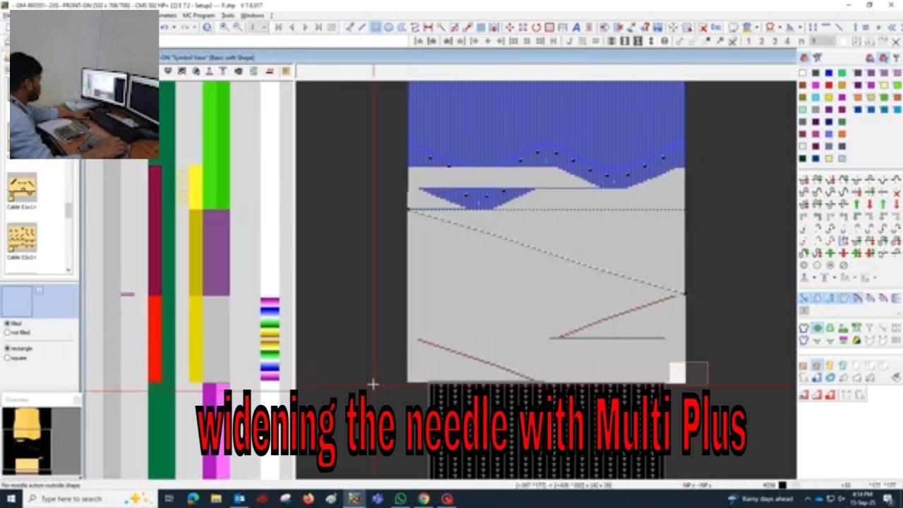 how to create waves in the bottom tube, and widening the needle with Multi Plus. #shorts #trending