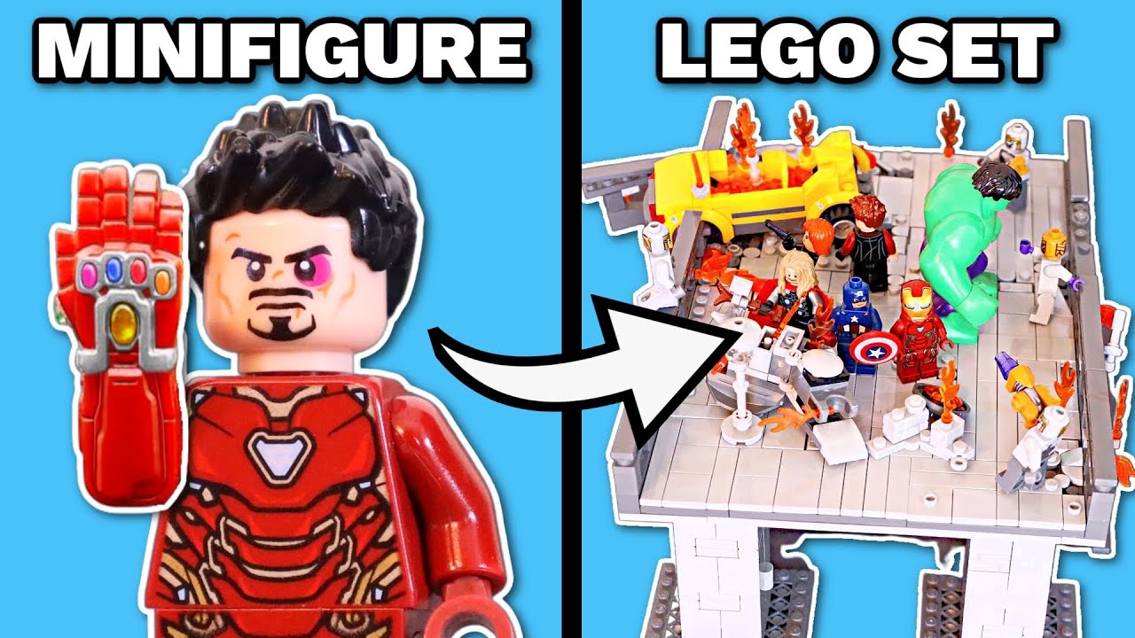 Я построил MARVEL из LEGO...