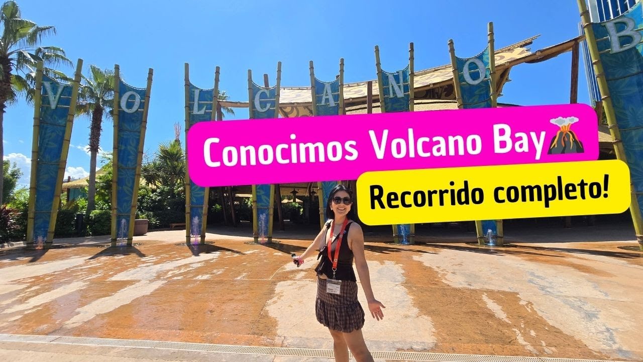 Conocimos Volcano Bay 🌋 | Recorrido completo por el parque acuático de Universal