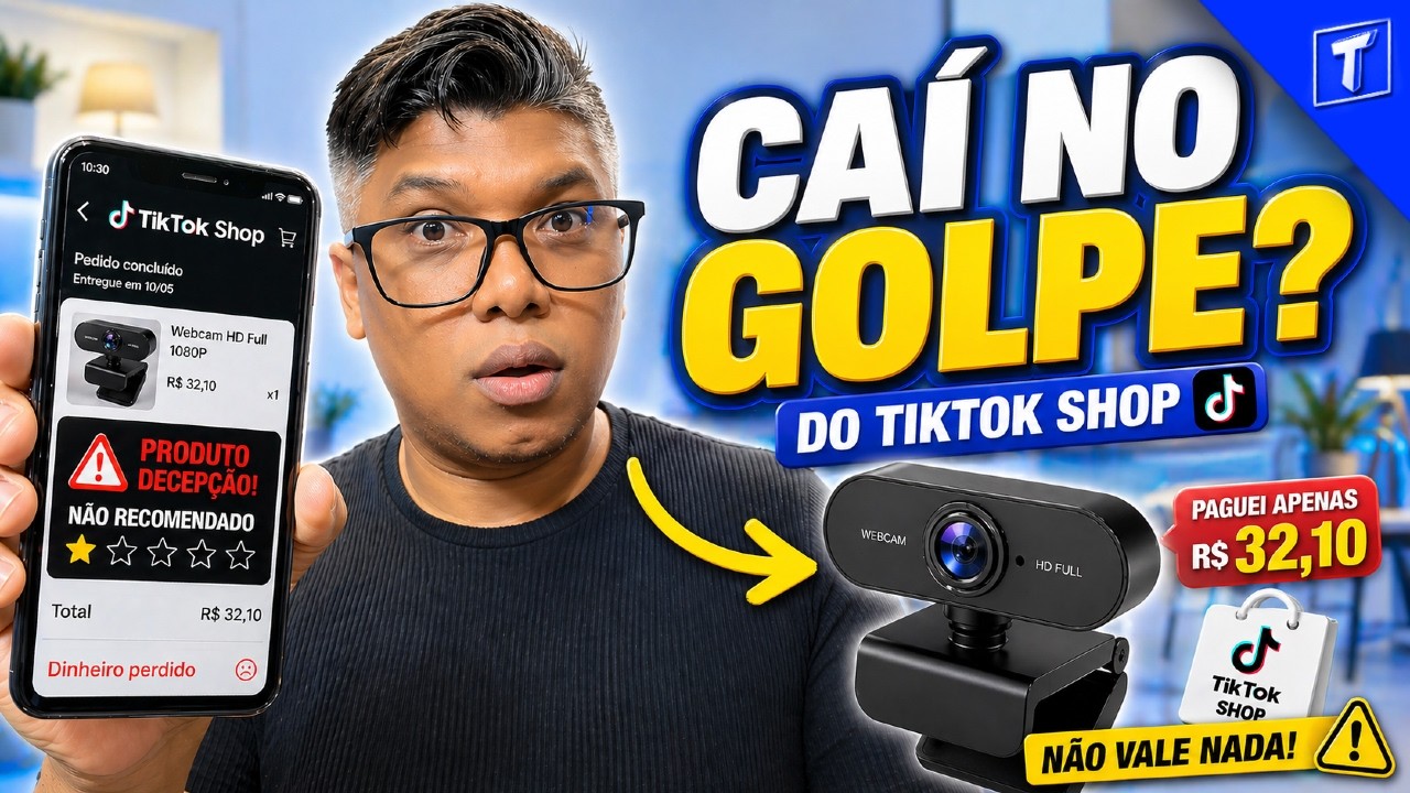 Comprei os Produtos VIRAIS da TikTok Shop… e me dei MAL! 😱 Vale a Pena ou é Golpe?