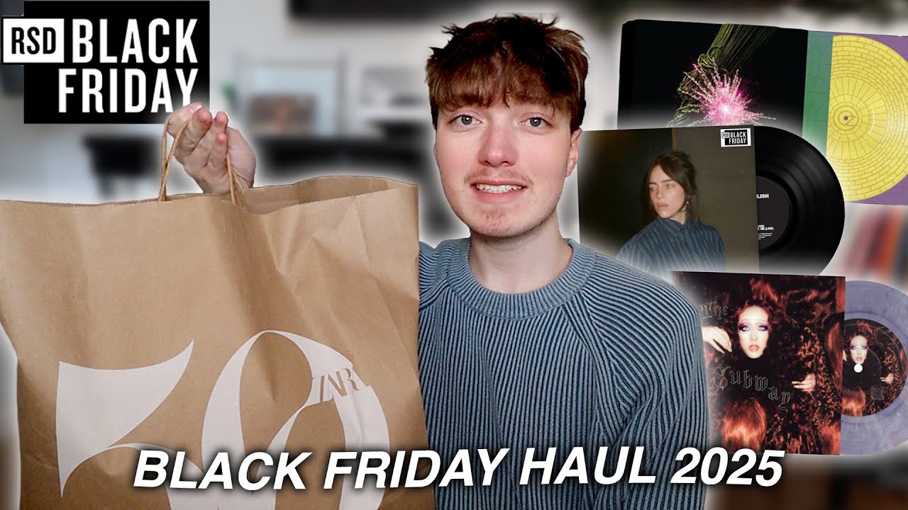 День распродажи и магазинов пластинок ZARA Black Friday 2025