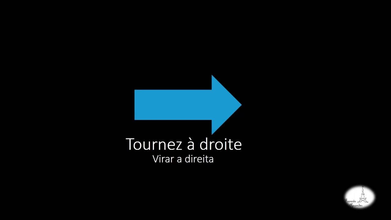 Direções em Francês - Direction