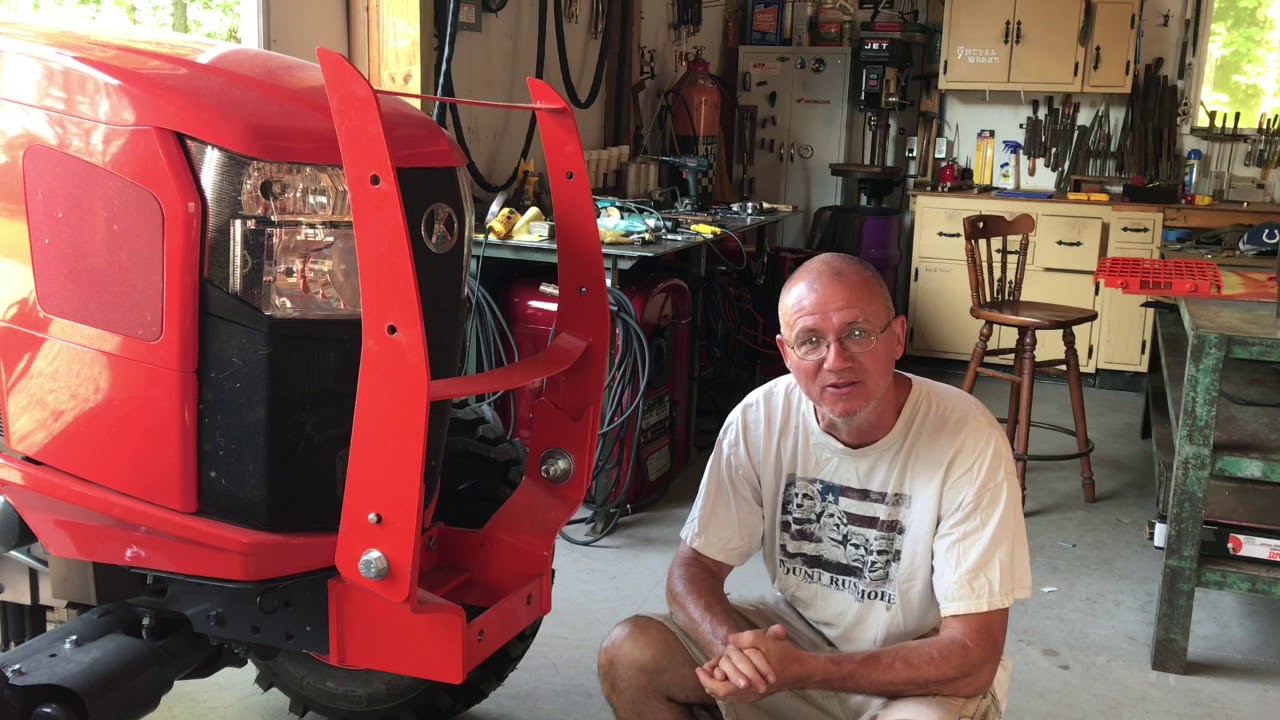 Let's Make A Better Grill! Kubota Grill Guard Fabrication.