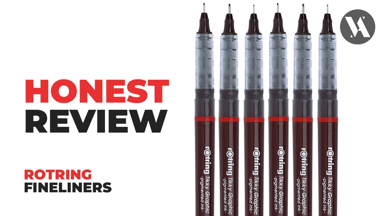 THE MOST OVERRATED EVER? Should you buy them? Rotring Tikky Graphic Review After 19 YEARS of Using!