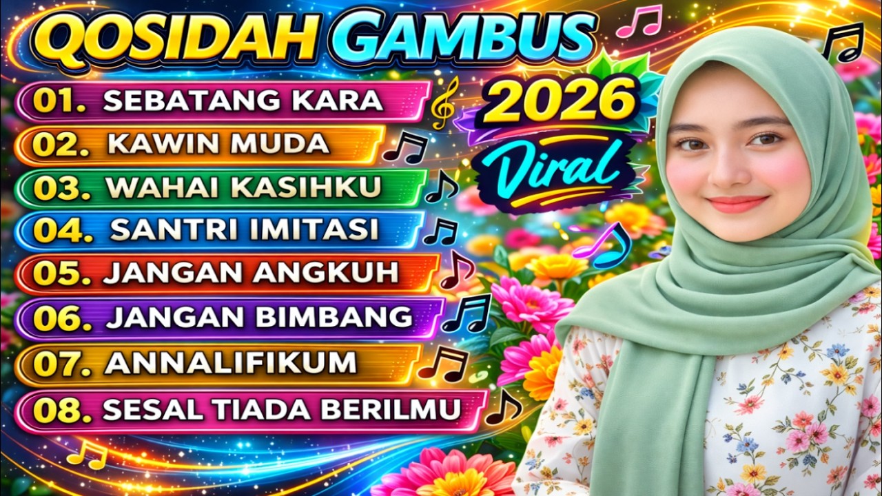 PALING DICARI! QOSIDAH GAMBUS FULL ALBUM 2026! SUARA BENING MENYENTUH HATI