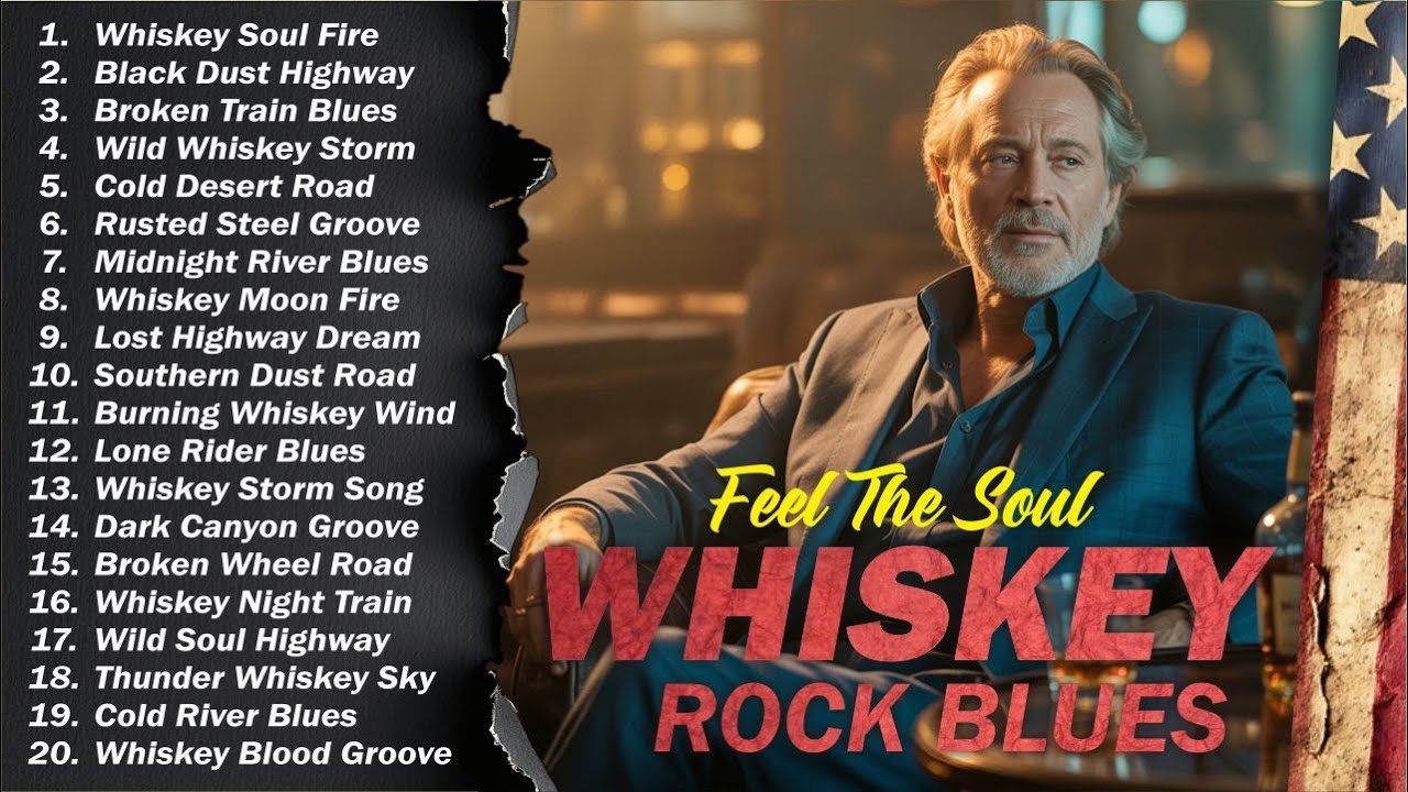 Best Of Slow Blues 2025 | Whiskey Nights & Soulful Electric Guitar Ballads