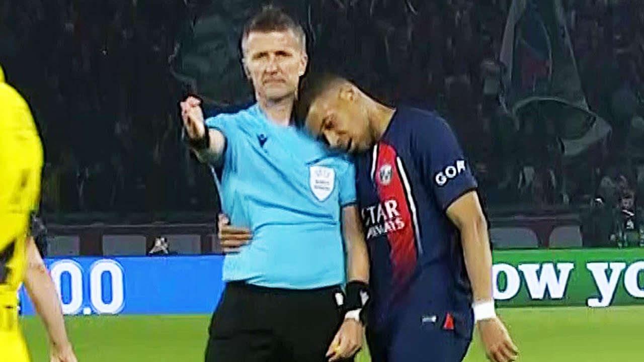 Mbappe reactions vs Dortmund