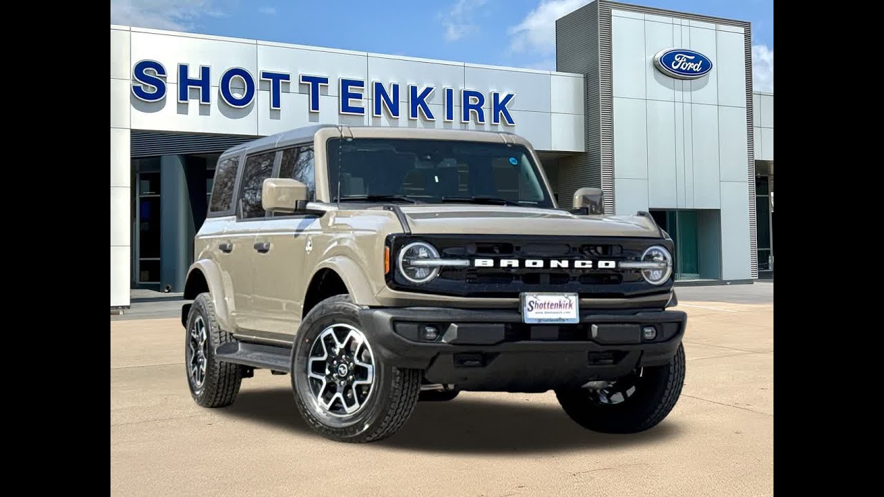 2026 Ford Bronco Outer Banks Granbury, Fort Worth TX