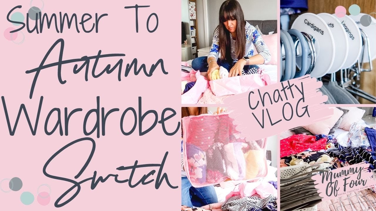 WARDROBE SWITCH OVER AUTUMN WINTER 2020 | PACKING AWAY SUMMER CLOTHES | MUMMY OF FOUR UK