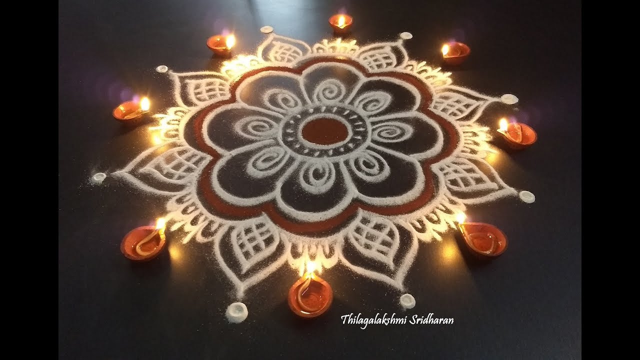 KARTHIGAI DEEPAM KOLAM