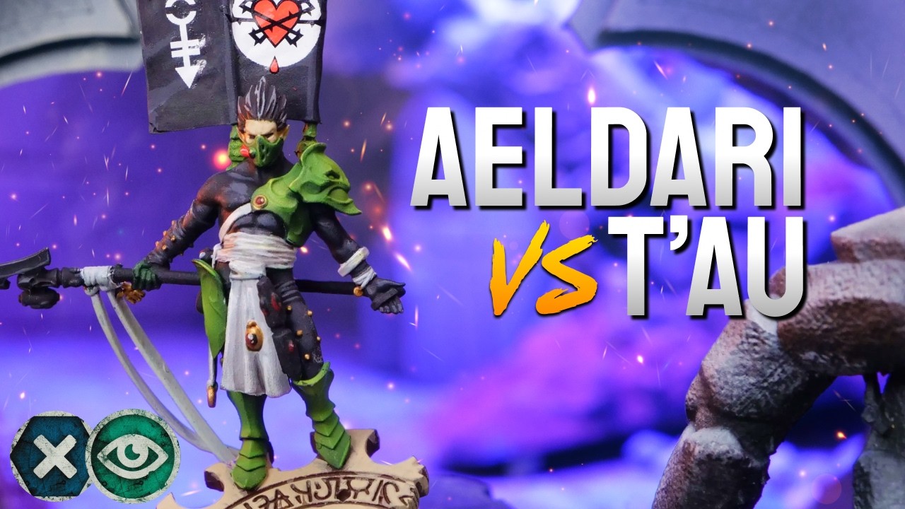 Aeldari vs Tau Empire - 11th Edition Warhammer 40k LIVE Battle Report