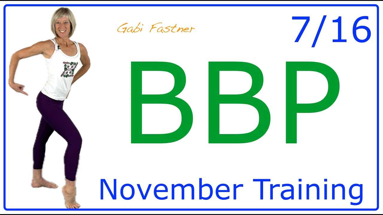 7/16📍30 min. BBP - Training | Bauch - Beine - Po - Figur-Workout, ohne Geräte