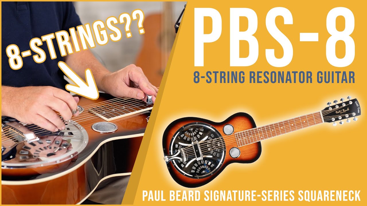 Resonator Guitar with 8-Strings?! | Gold Tone PBS-8