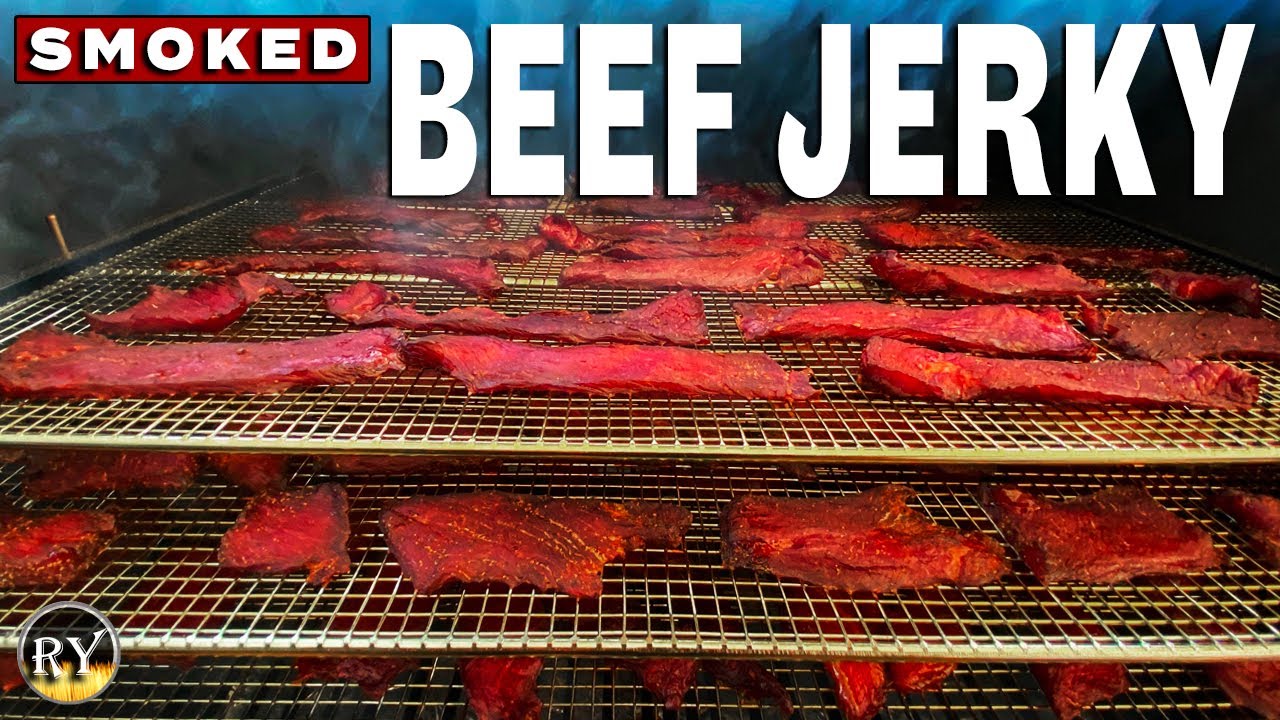 Smoking Beef Jerky On The Pellet Grill - Camp Chef Woodwind WiFi 24