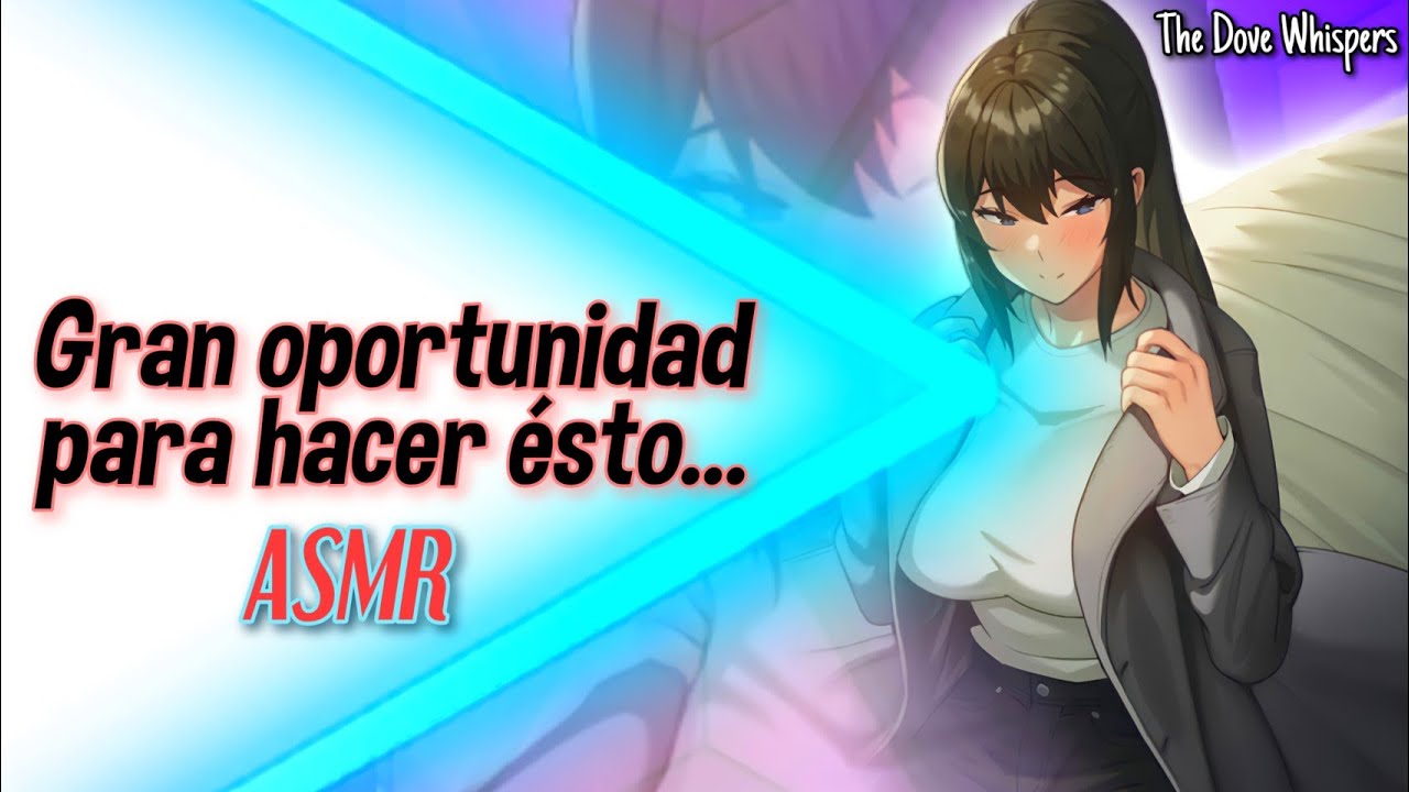 C0MPAÑERA de TRABAJ0 hace lo posible por pasar la noche a tu lado 😱 |Historia Roleplay ASMR Anime|