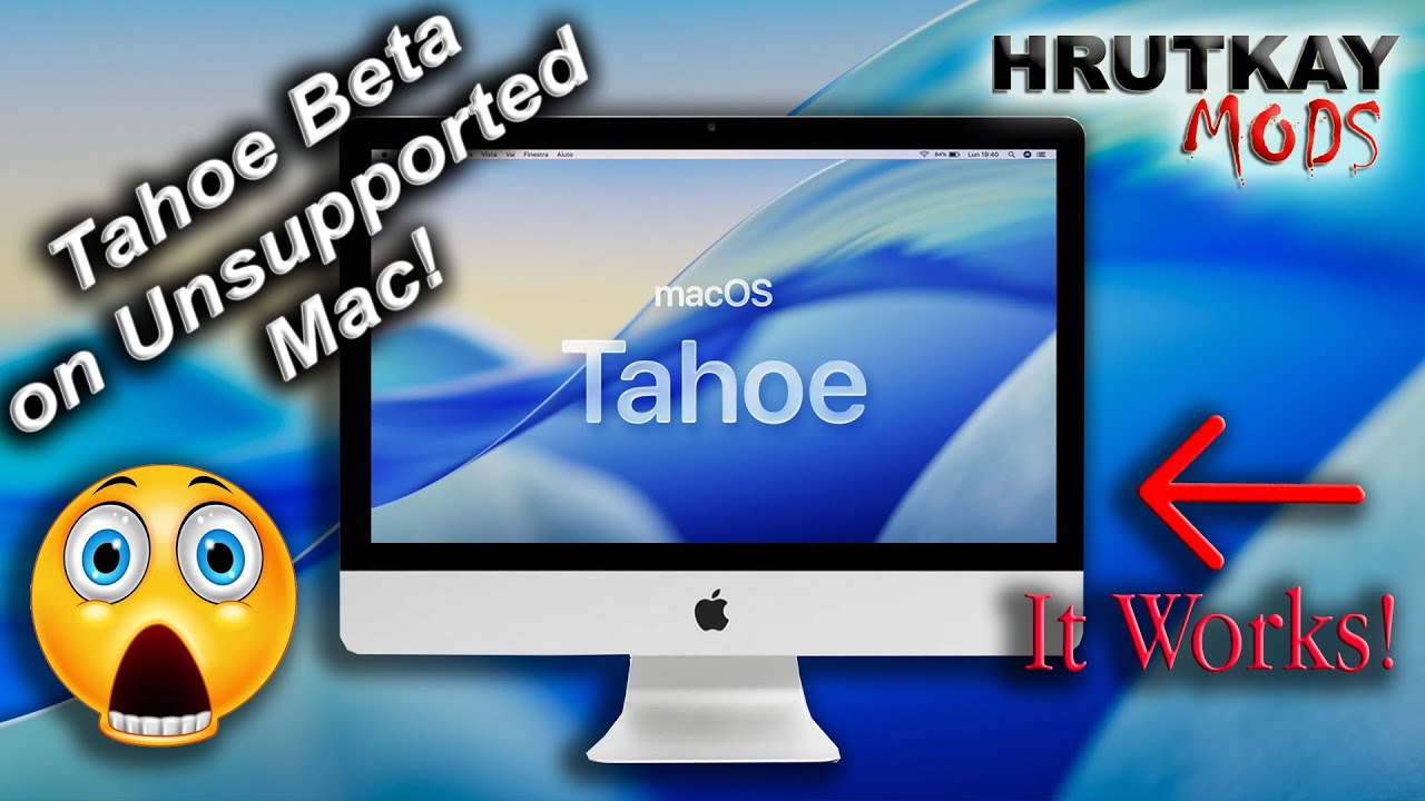 macOS 26 Tahoe Beta 1 On A 2013 iMac! (Unsupported)