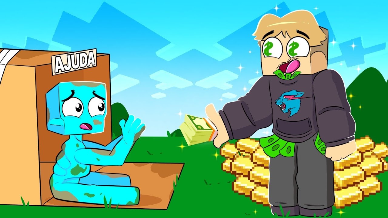 Indo de pobre a Super Milionário com MrBeast