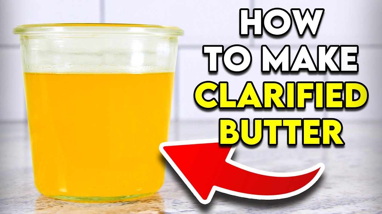 Make Perfect Clarified Butter Every Time! (The easiest method)