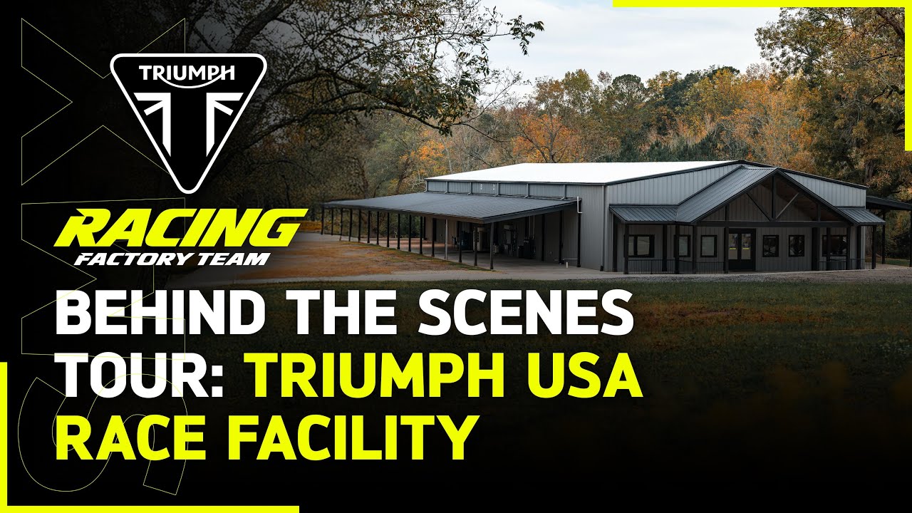 Inside Triumph USA&rsquo;s Epic Race Facility: Behind the Scenes Tour