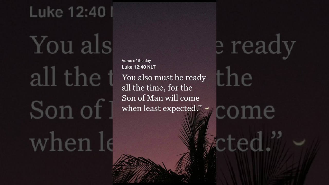 Bible Verse of the day | Luke 