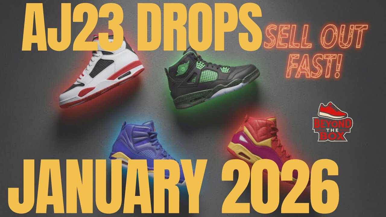 TOP 5 Air Jordan Releases January 2026 🔥 These Will SELL OUT FAST!