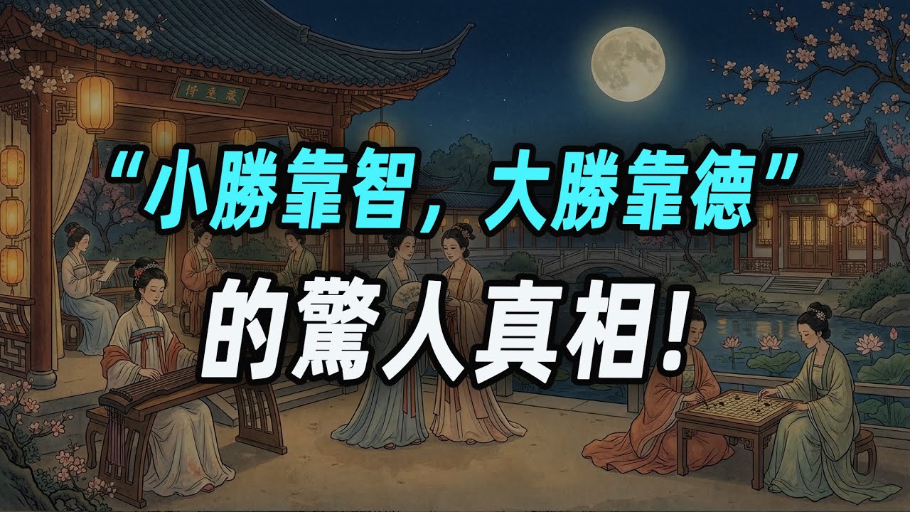 为什么说“小胜靠智，大胜靠德”？#人生感悟, #认知, #智慧,