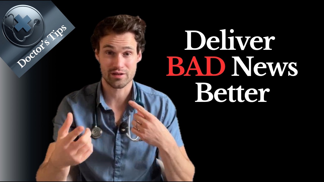Doctors 3-Step Guide to Deliver Bad News
