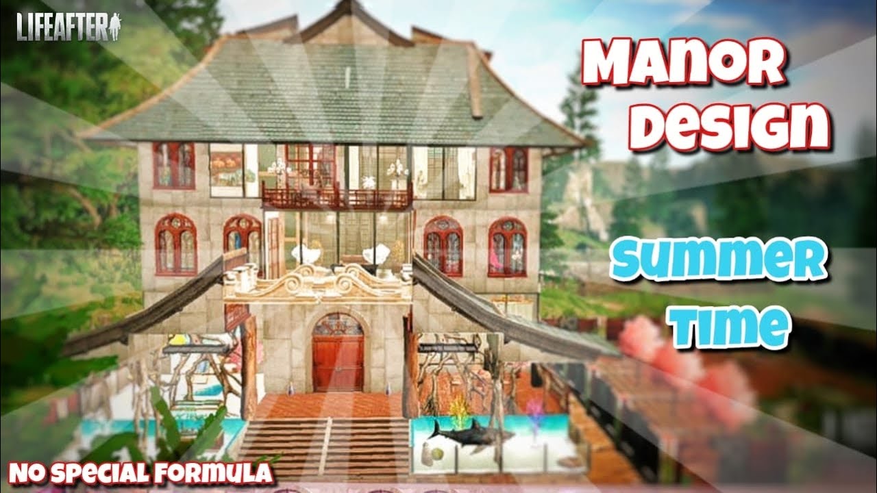 LifeAfter Manor Design - Summer Time ☀️ No Formula