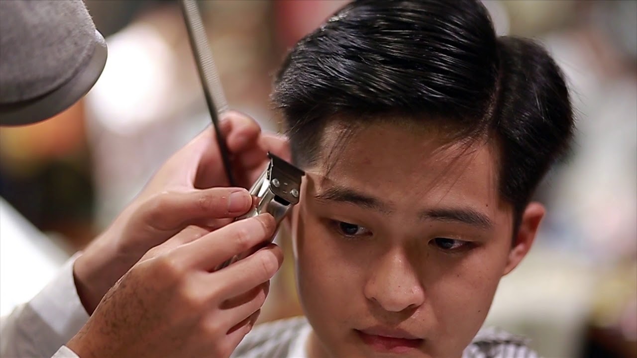 Modern Side Part 2018 | Đi cắt t&oacute;c tại Barbaard với Hair Bros Broseidon