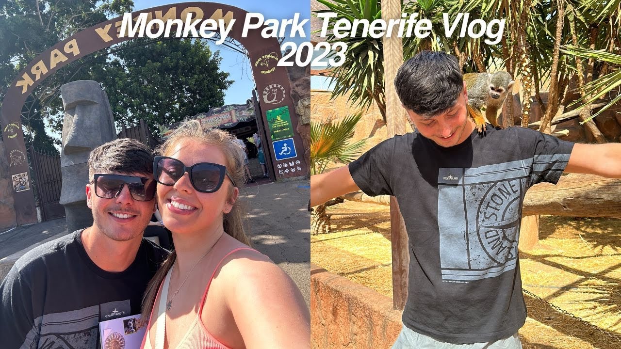 Come with us to the €10 MONKEY PARK in Tenerife!