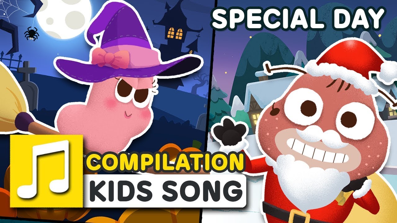 CHRISTMAS AND SPECIAL DAY SONGS | LARVA KIDS | SUPER BEST SONGS FOR KIDS