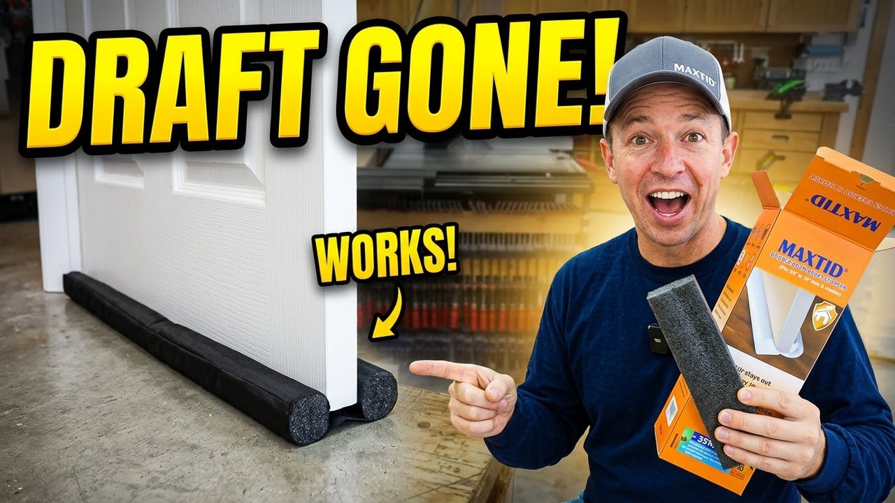 Does It Work??? - MAXTID Door Draft Stopper Review | link in Description👇