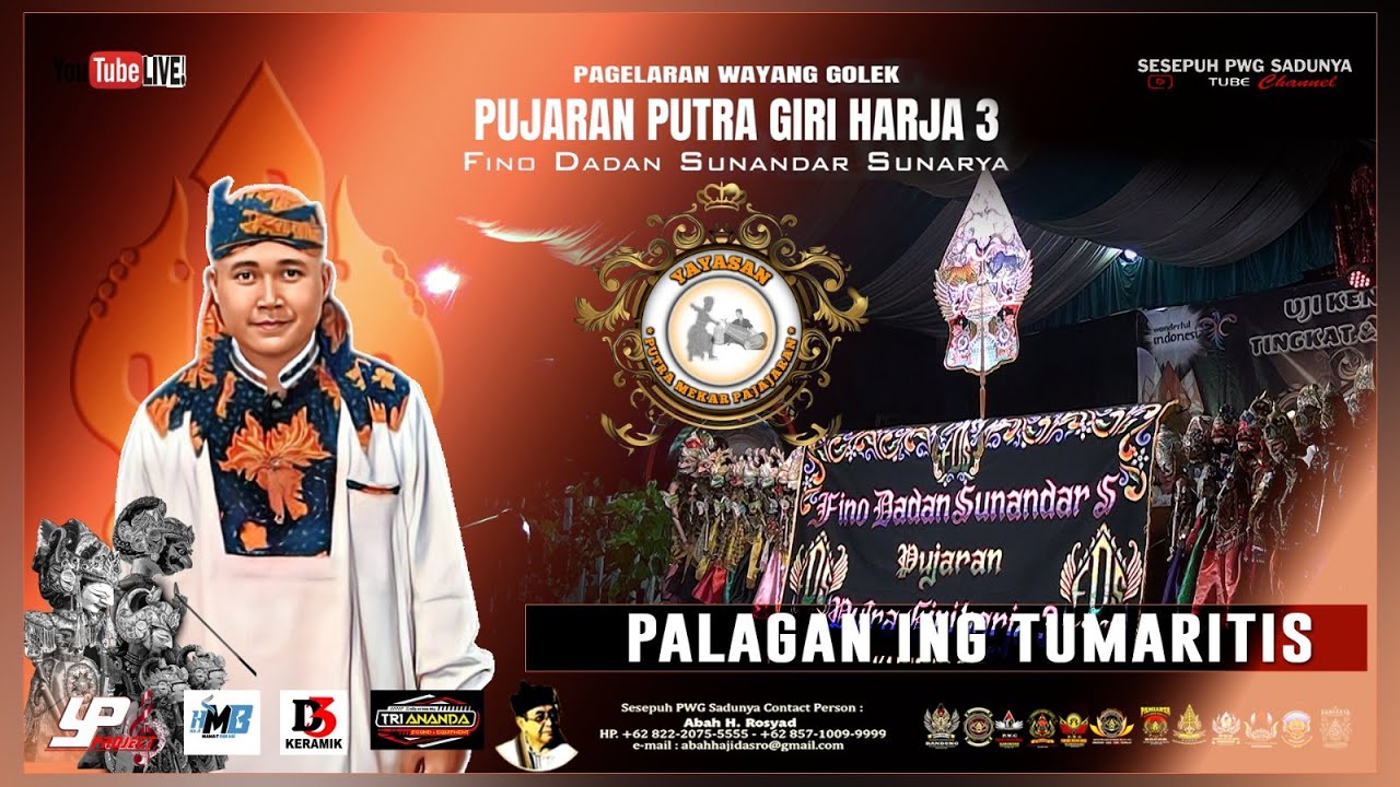 WAYANG GOLEK PUJARAN PUTRA GIRI HARJA 3||DALANG FINO DADAN SUNANDAR SUNARYA || PALAGAN ING TUMARITIS