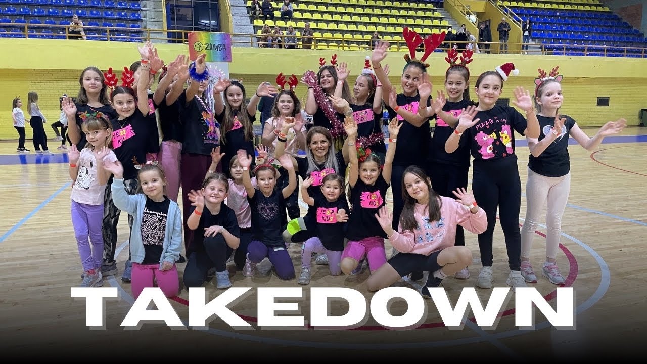 ⭐️ “TAKEDOWN” - Kpop Demon Hunters ⭐️ YEZZA KIDZ ⭐️ ZUMBA KIDS ⭐️
