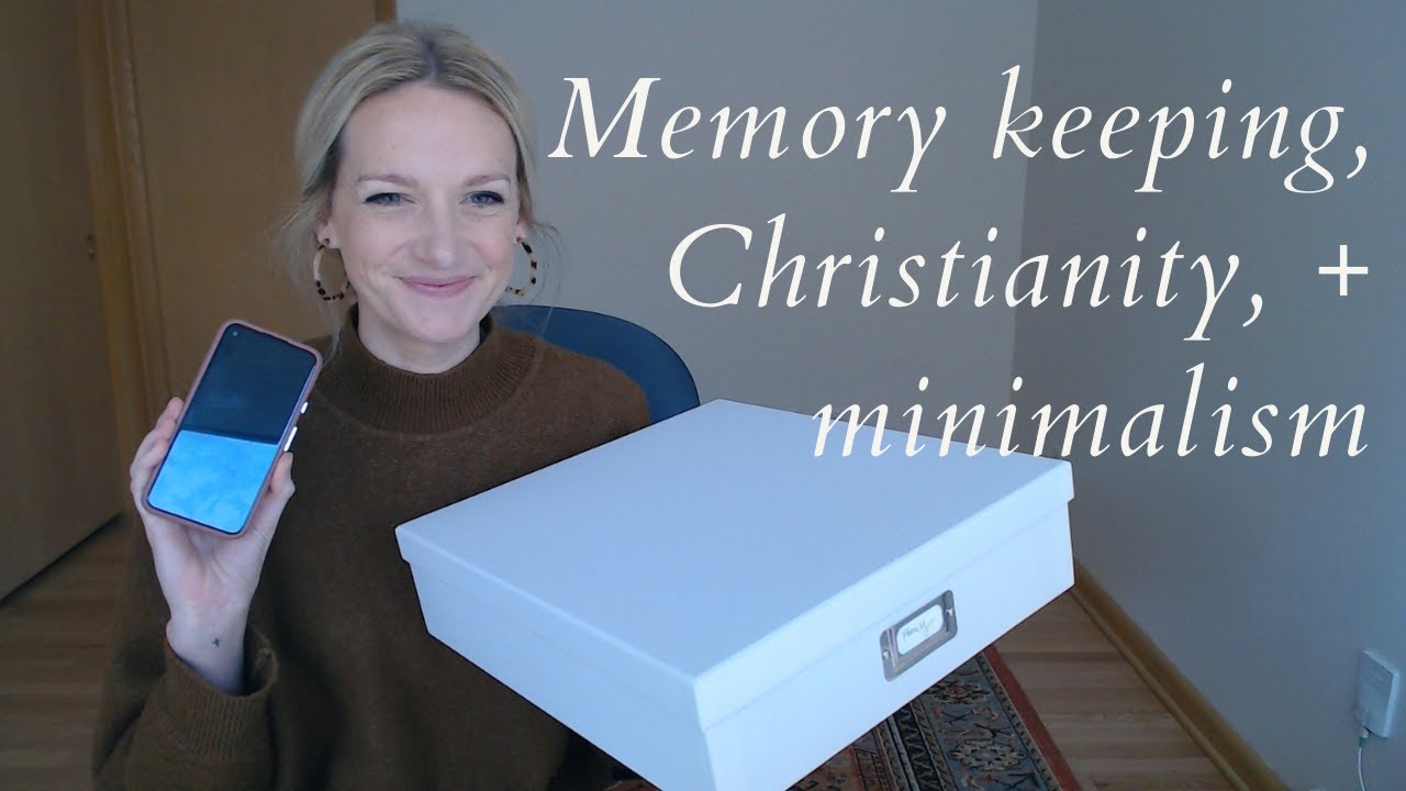 Step-by-step photo organization system (+ philosophy on memory keeping) as a Christian minimalist