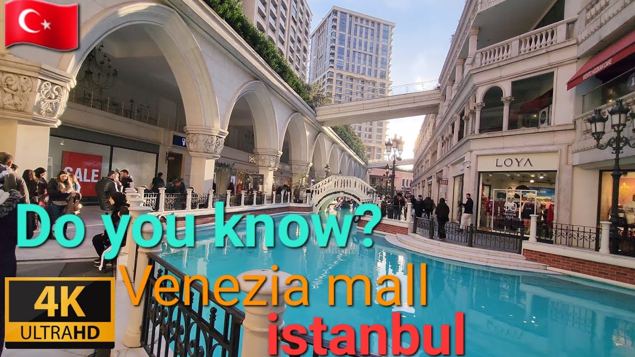 istanbul city Great place, have you been?|| Venezia mall || Let's watch vedeo 4k #turkey#istanbul l