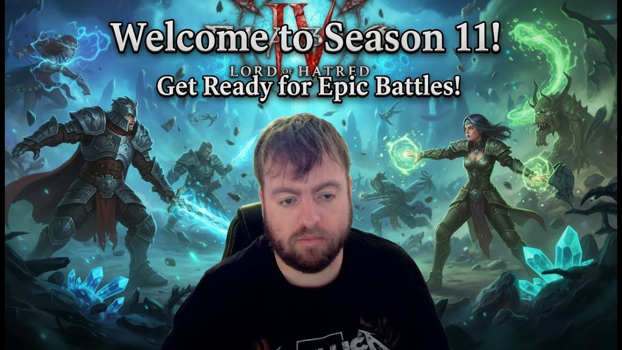 Diablo 4 Season 11 Divine Intervention 🔥 Necromancer Paragon Grind | Chill Gameplay & Beers