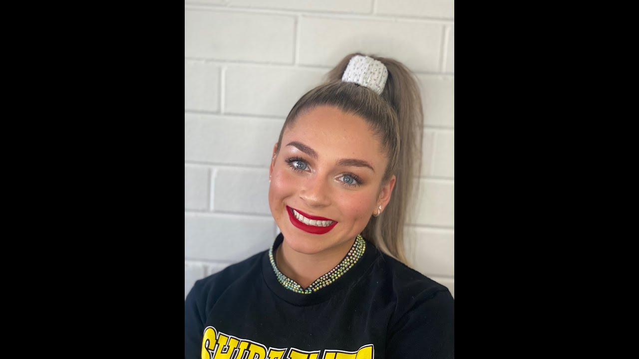 Cheer Hair Tutorial - Cuff Hair Accessory