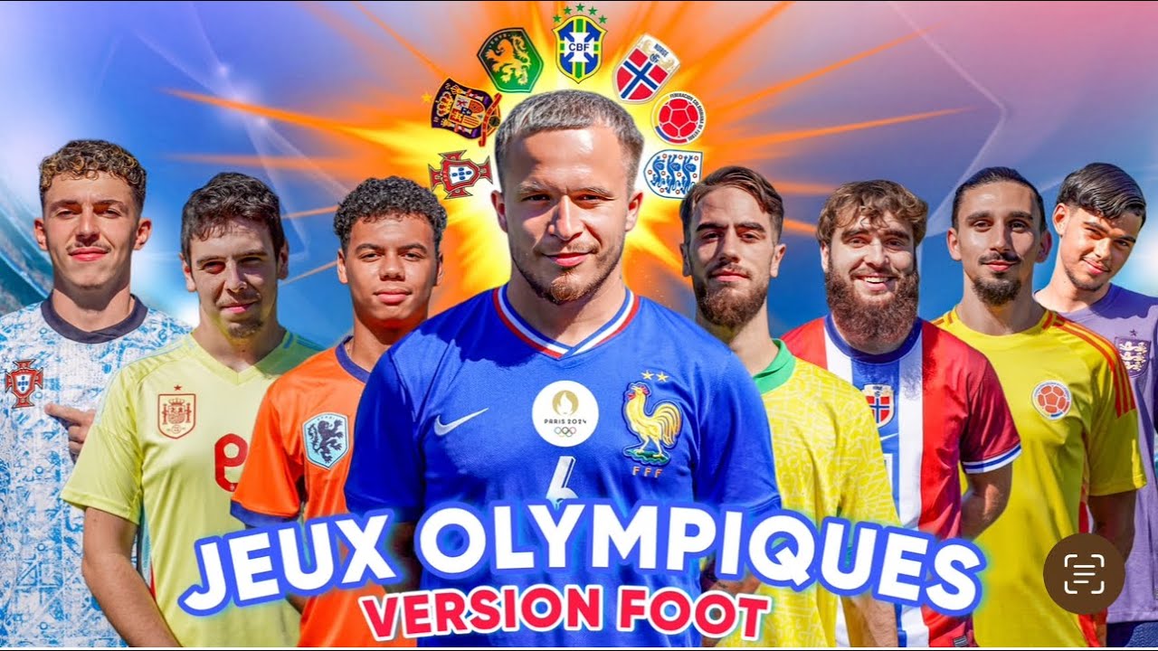 JEUX OLYMPIQUE (version foot) avec les abonnés