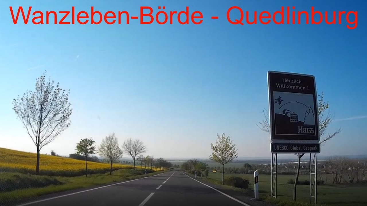 AUTOFAHRT Wanzleben-Börde - Quedlinburg [Jan auf Tour]