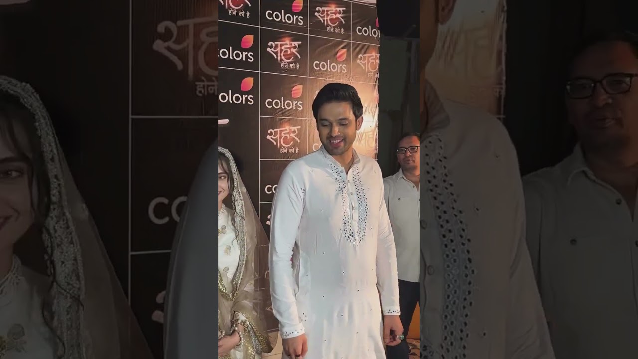Congratulations to the Team of Seher Hone Ko Hai Serial 🥳💝🌷Parth Samthaan & Rishita Kothari #shorts