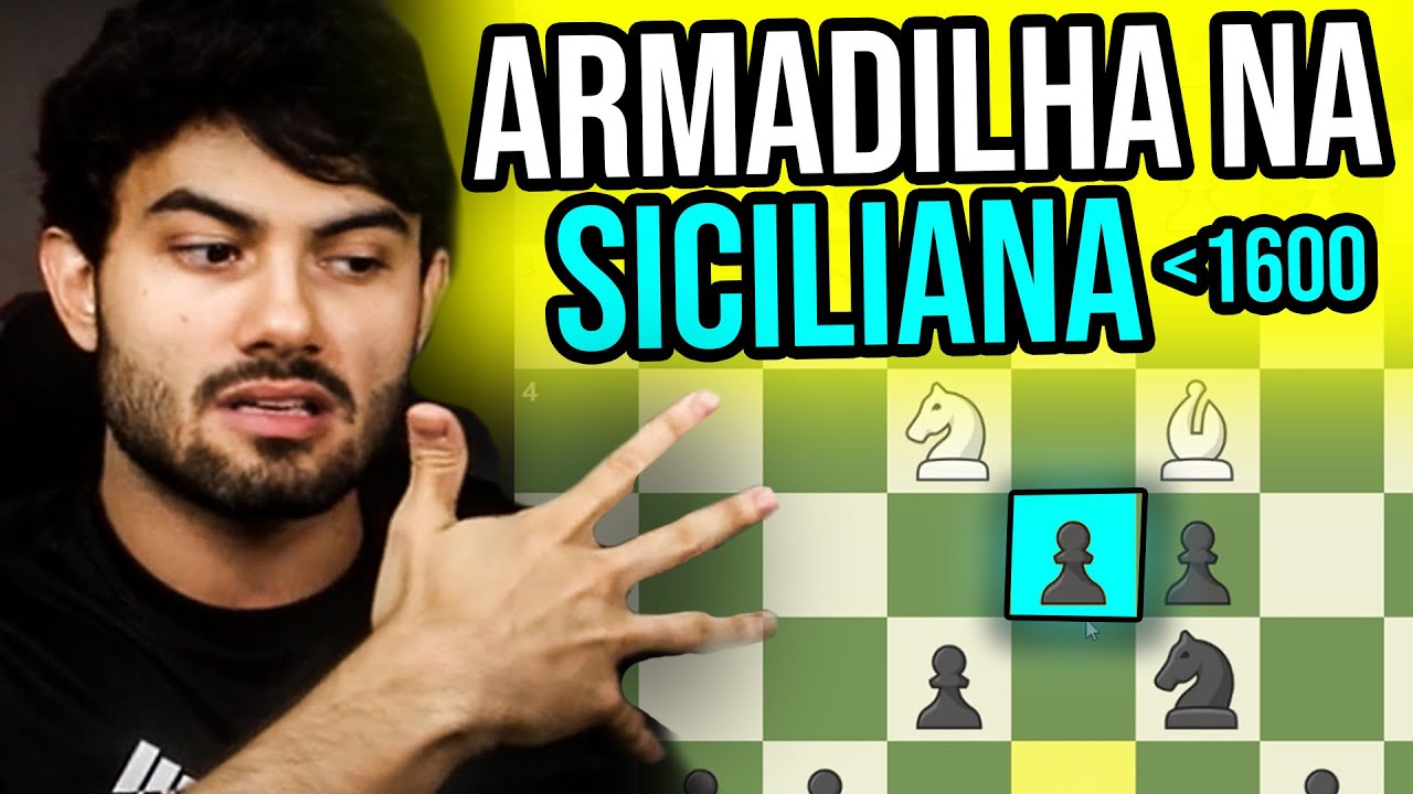 Esta ARMADILHA é invisível para jogadores abaixo de 1600 no xadrez!!
