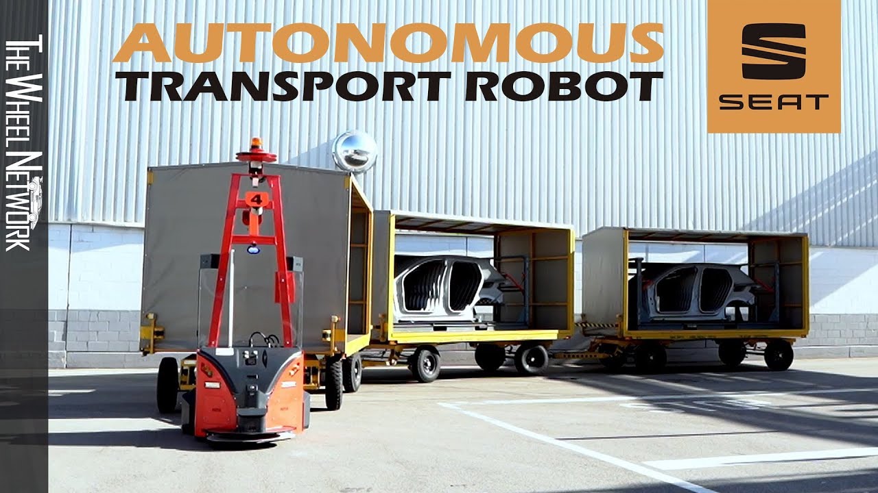Automated Guided Vehicle (AGV) at SEAT Martorell Plant