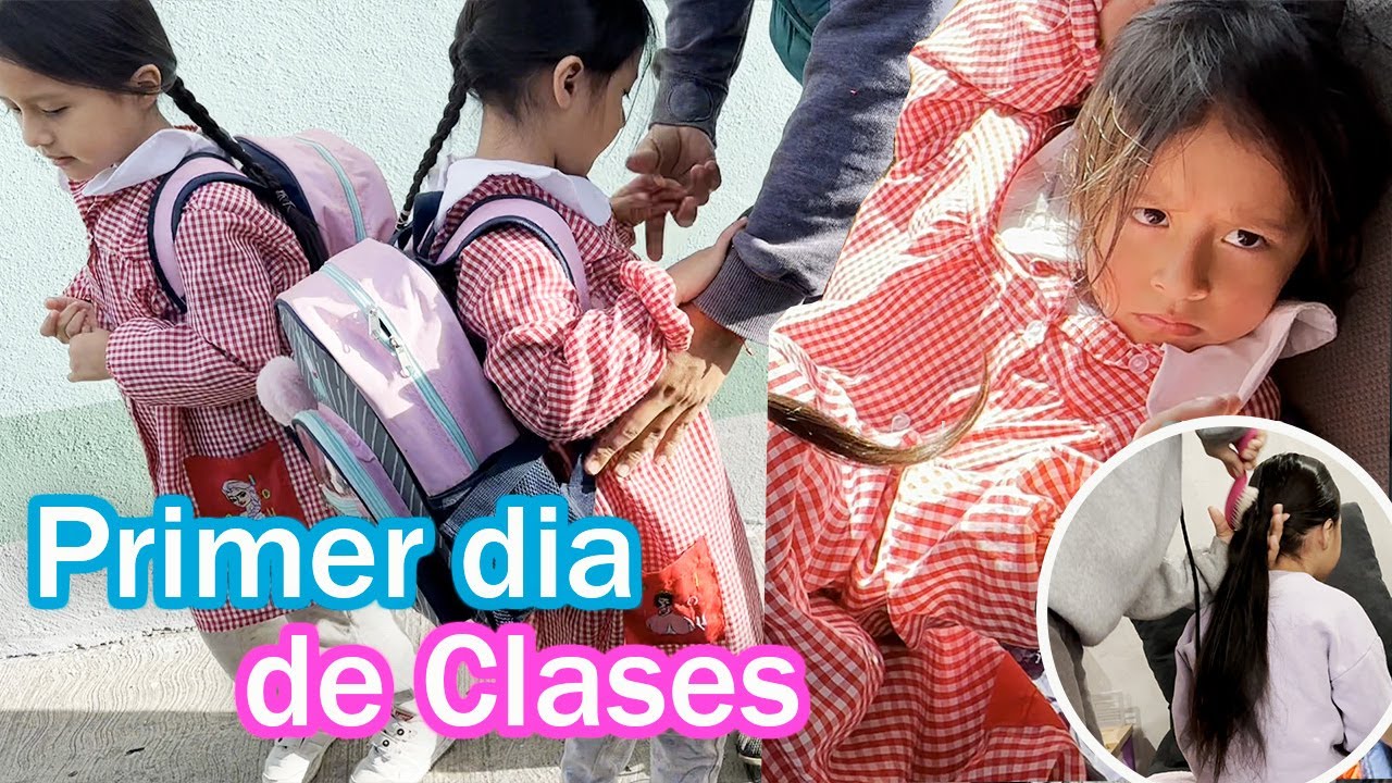 PRIMER DIA de CLASES DESPUÉS de VACACIONES🏫 NO SE QUERÍAN LEVANTAR 😴