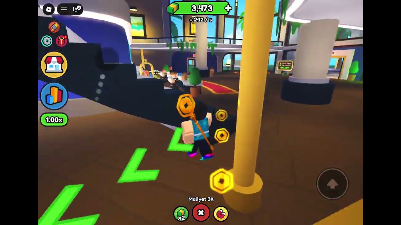 I’m going to do an hotel  Roblox Tropical  Hotel Tycoon 2